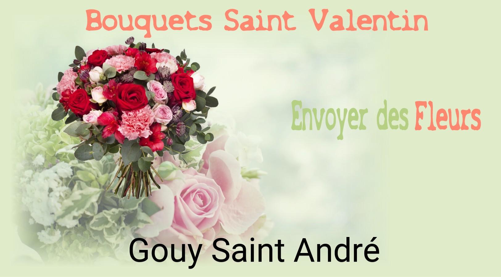 Roses de Saint-Valentin livrées à Gouy-Saint-André